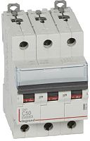 Выключатель автоматический Legrand DX3-E 10000 3п 50А C 16кА картинка